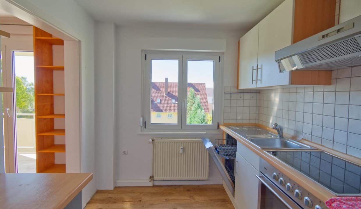 Küche mit Fenster