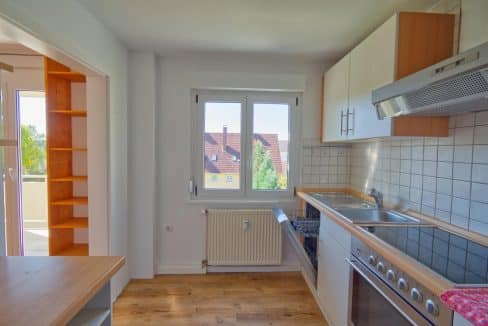 Küche mit Fenster